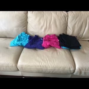 Women’s koi and Cherokee scrub pants medium